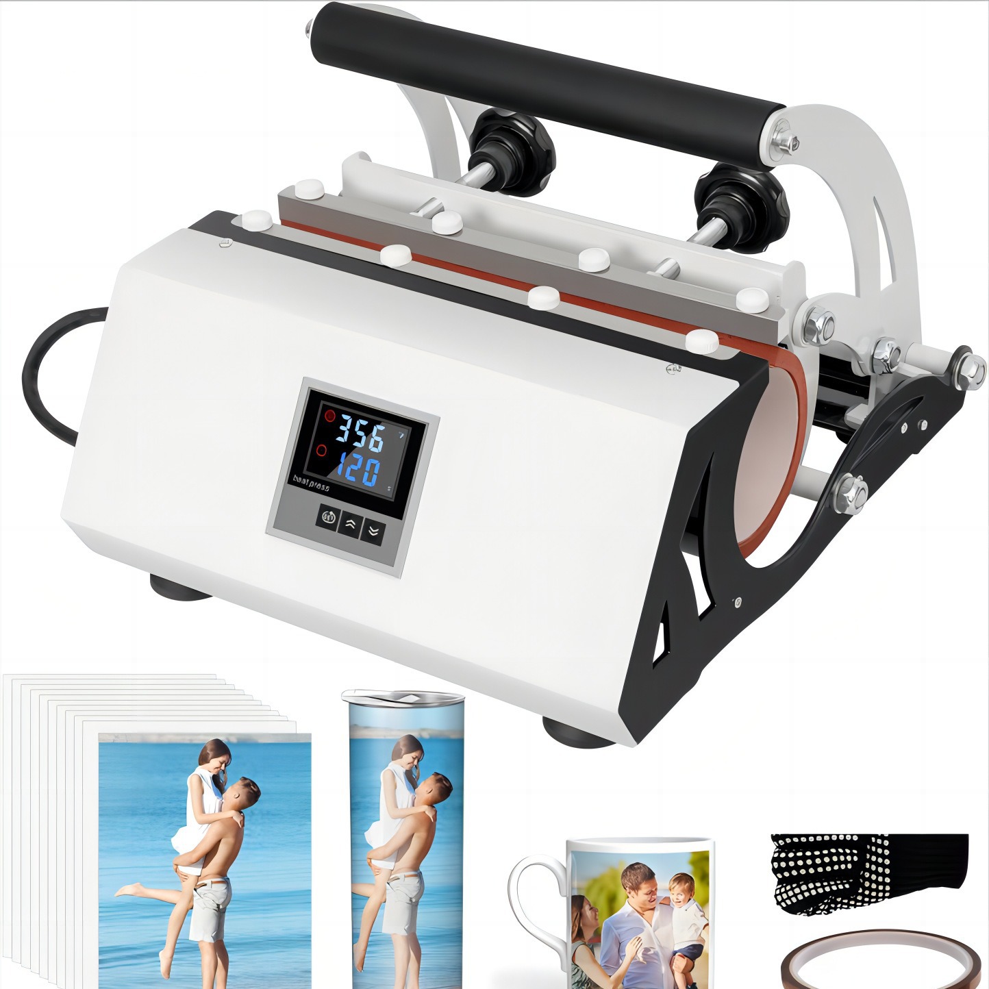 烤杯机/TumblerHeatPressMachine/MugHeatPressMachine