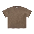Short Sleeve - Spray Dye Brown