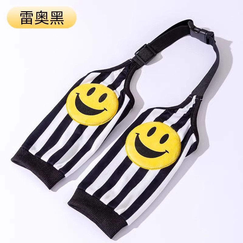 Toallas a rayas en otoño e invierno, ropa de codo para perros grandes, ropa de piernas para perros medianos y grandes, ropa de perro de pelo dorado image 11
