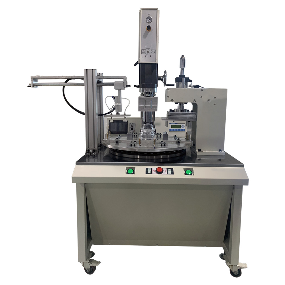 振动盘机械手多工位自动上下料手动超声波气动塑料焊接机现货批发