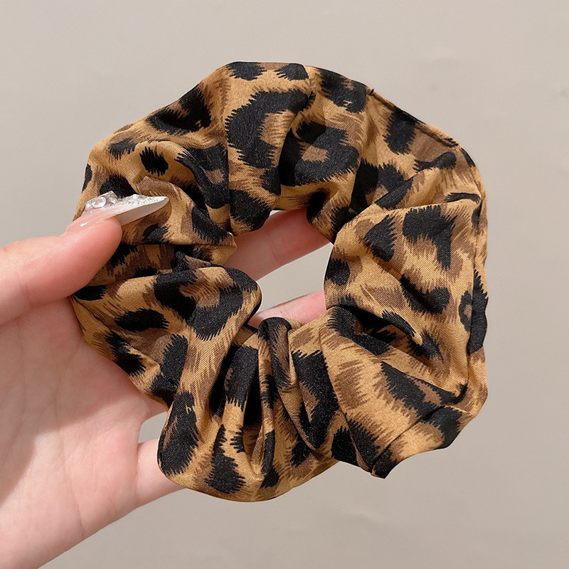 温柔蓝色清新大肠发圈超大号头绳女生高级感头花头饰皮筋发绳发饰|undefined