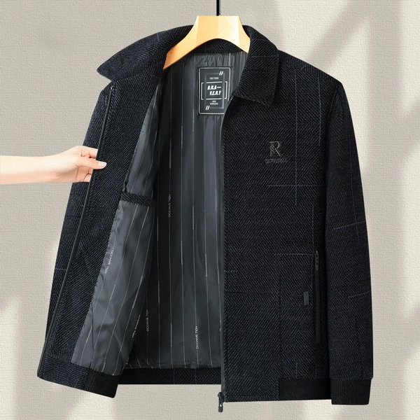 Black lapel