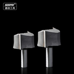 Xintian professional-grade double-edged straight knife woodworking milling cutter slotting tool trimming machine head carving electromechanical wood milling gong cutter