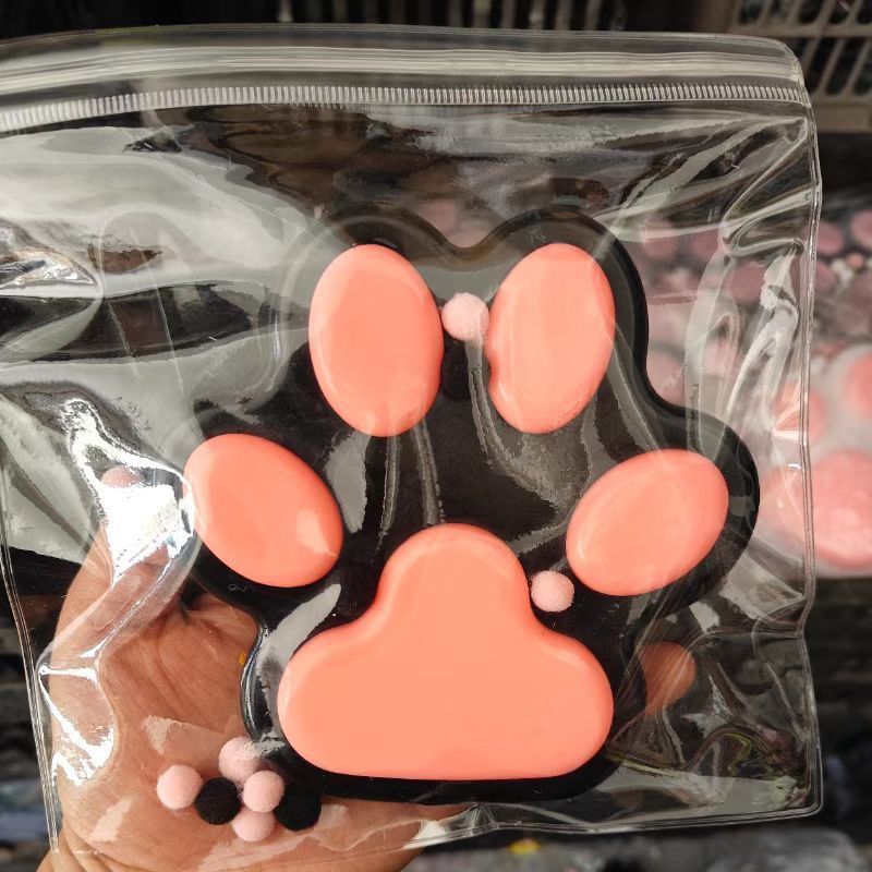 猫の爪のつまみの楽しみの卸売りの減圧のおもちゃの大きいサイズのシリカゲルの猫の爪のつまみの楽しみの泥の感の高い顔の値の解凍の神器|undefined