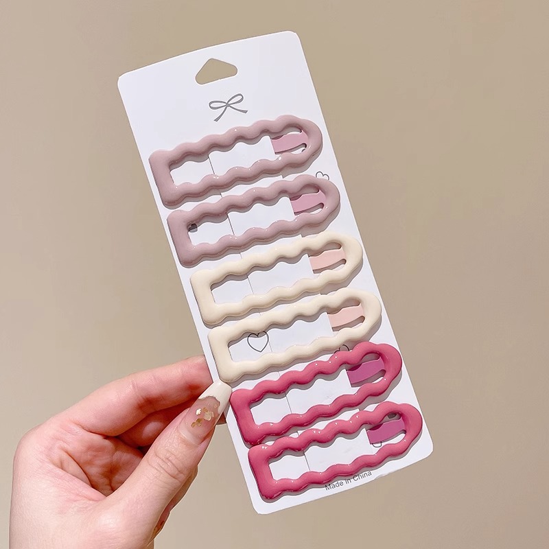 Dopamina clip lateral clip lateral clip de cabello mujer 2025 nuevo clip de cabello roto bb frente clip de frangeo clip de tocado clip