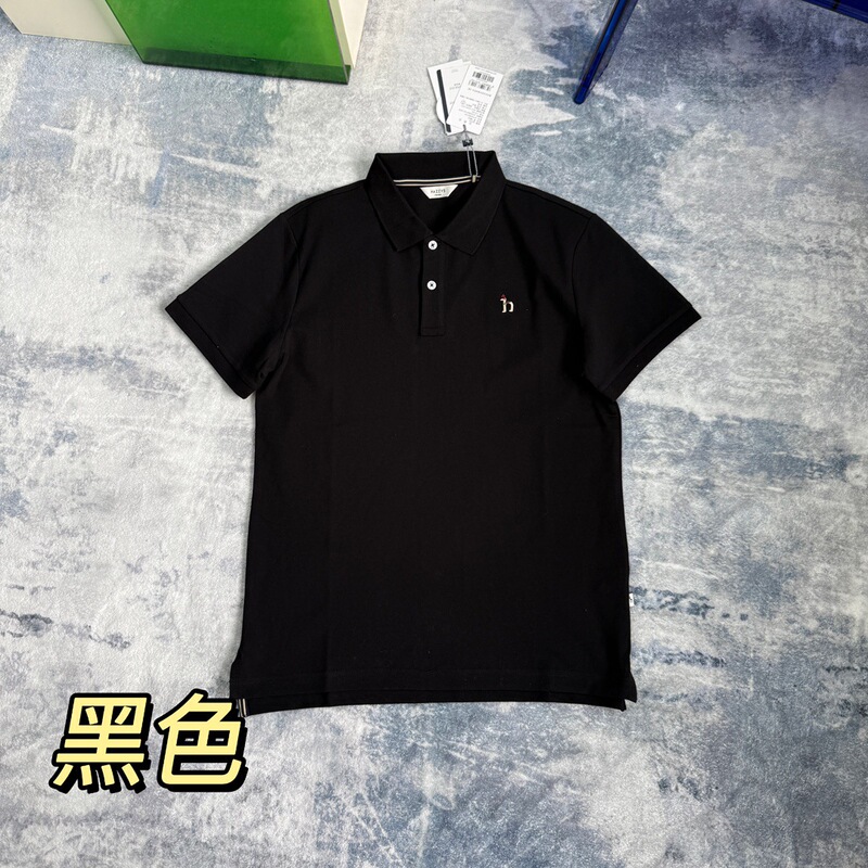 Hazzys/ハギス25夏の新型男性ビジネスカジュアル半袖襟付きポロシャツ|undefined