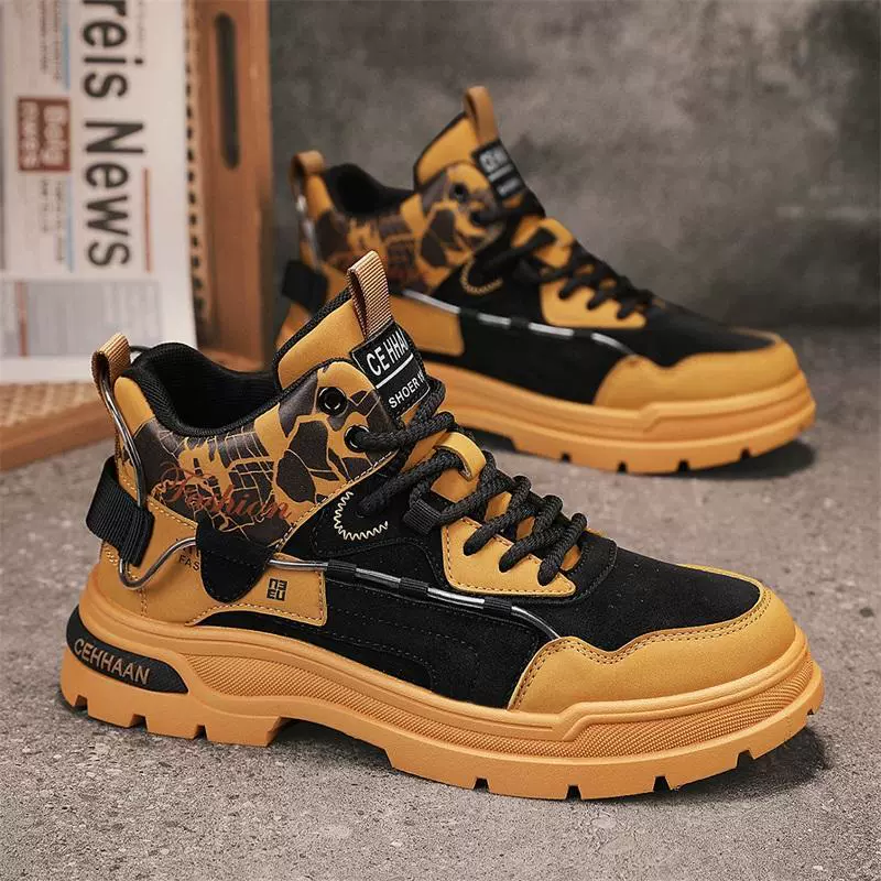 Модные демисезонные спортивные туфли Martens в корейском стиле для отдыха и повседневного комфорта