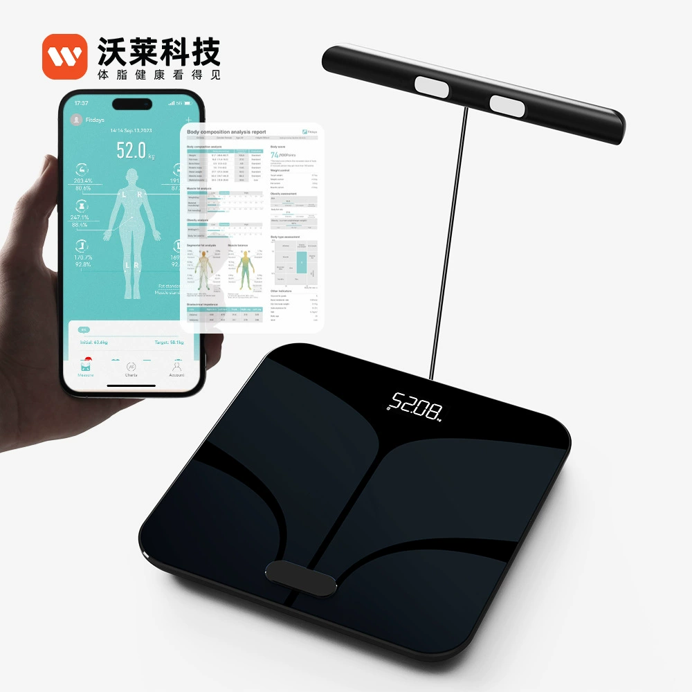 Восьмииондовые весы для измерения жира в организме, умные Bluetooth-весы для домашней зарядки, точные весы для фитнеса, весы для тела Amazon