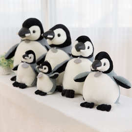 新款仿真企鹅毛绒玩具可爱海洋馆毛绒企鹅公仔儿童生日礼物批发