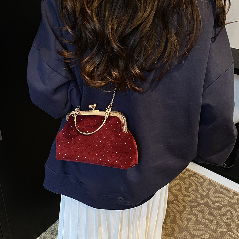 Bolsa de cheongsam nuevo estilo chino bolso retro bolso de mujer bolso antiguo bolso de mano bolso de cena bolso de novia bolso de oro chino