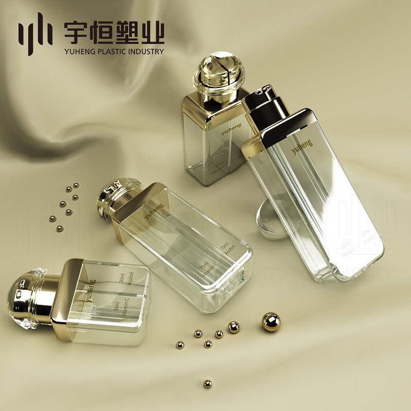 【可定制】PETG乳液双按头双仓瓶 30+30/50+50/75+75/100+100ml