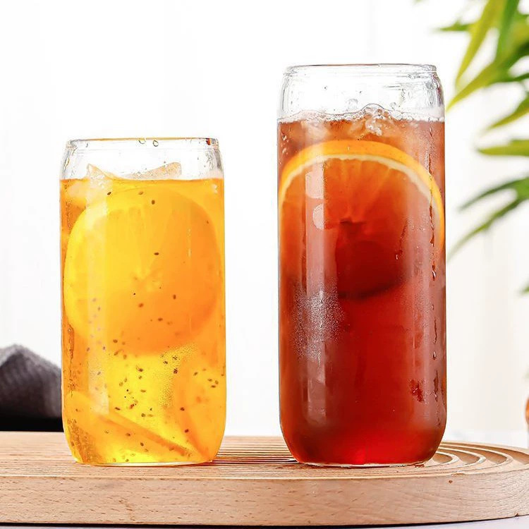 Taza de Coca-Cola de viento creativa taza de bebida casera taza de vidrio resistente a altas temperaturas taza de jugo taza de té de leche