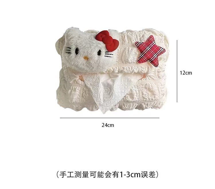 Car Tissue Box Creative Cartoon Car Tissue Box Hanging Car Tissue Box High-Value Decorative Tissue Bag