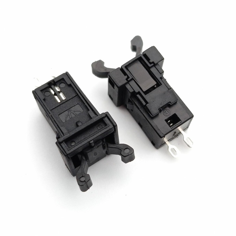 铜PVC带电门锁自锁卡扣 开关可通电工作防护锁 开关接电门锁开关