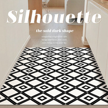 复古入户门地垫防滑垫门垫进门pvc门口踩脚垫家用懒人免洗垫厂家