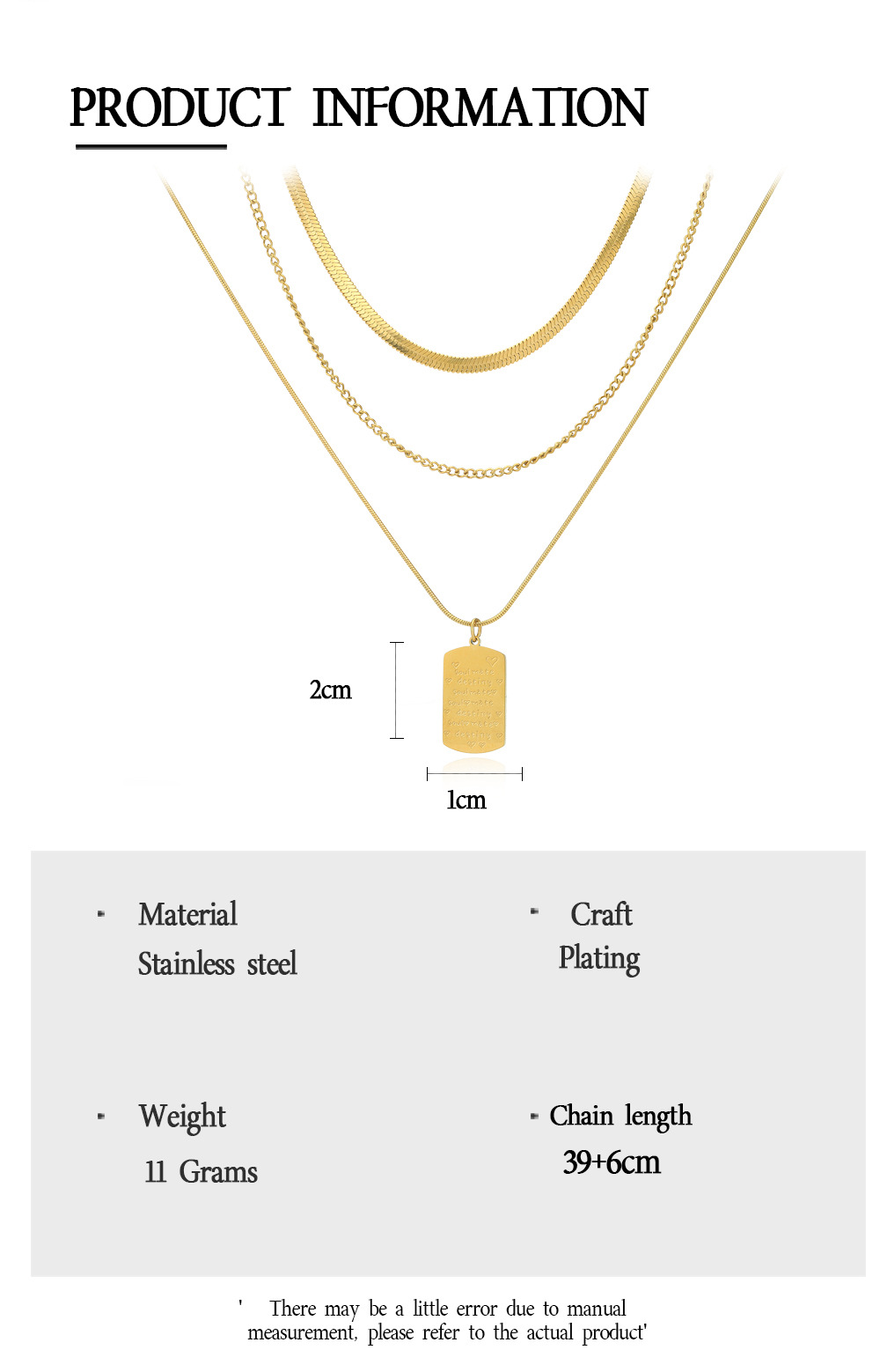 Geometric Stainless Steel Titanium Steel Pendant Necklace Wholesale display picture 1