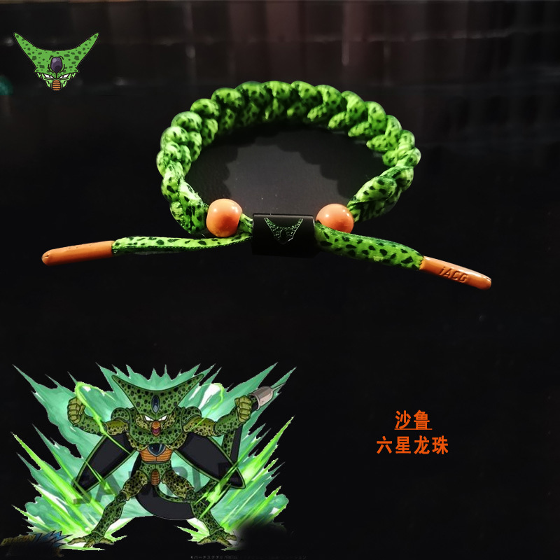 Cross-border anime periférico Dragon Ball Dragon pareja pulsera tejida estudiante de alto grado lindo pulsera al por mayor