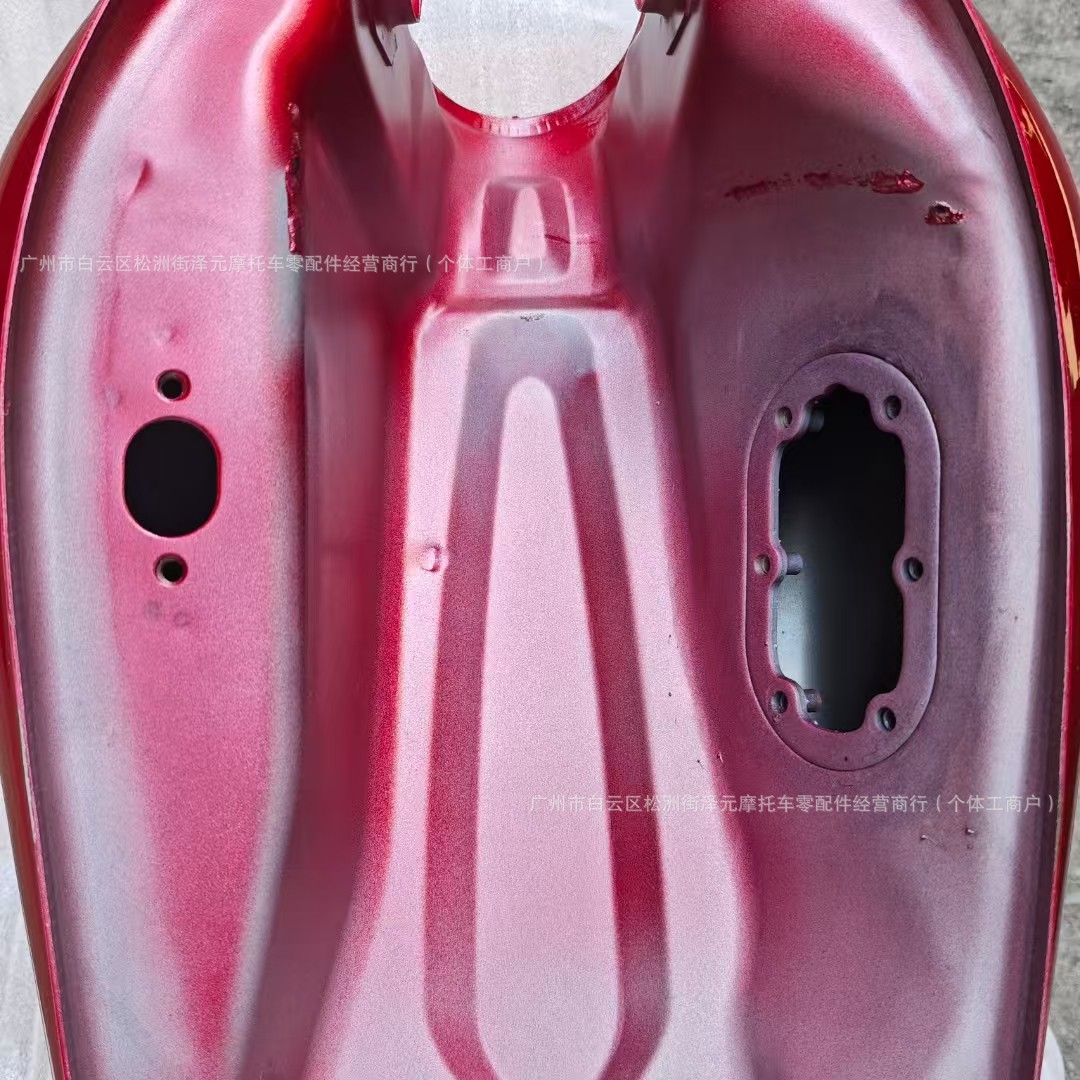 Motorcycle Fuel Tank Cg125-Wy125 Electronic Fuel Injection Built-In External Fuel Tank Accessories Cover Cg125 Stainless Steel Fuel Tank