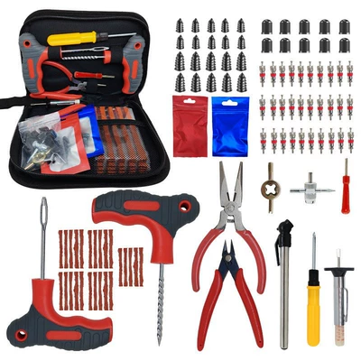 Tire Repair Set, Car Emergency – Repair kit - 96-piece-tire-repair-kit