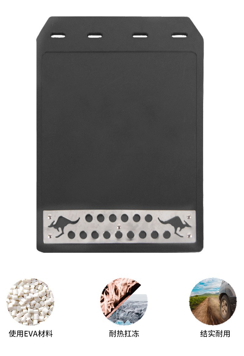 New Universal Car Modified Mud Flaps, Anti-Splash Car Mud Flaps, Eva Plastic Car Mud Flaps