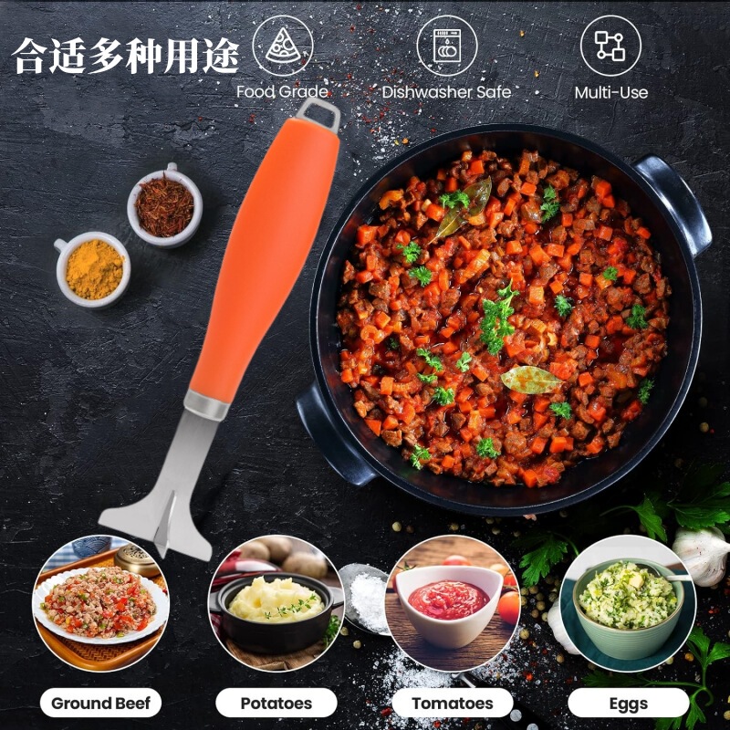 国境を越えたMeat Chopper攪拌肉器研磨器砕肉器ウインチ手動砕肉器|undefined