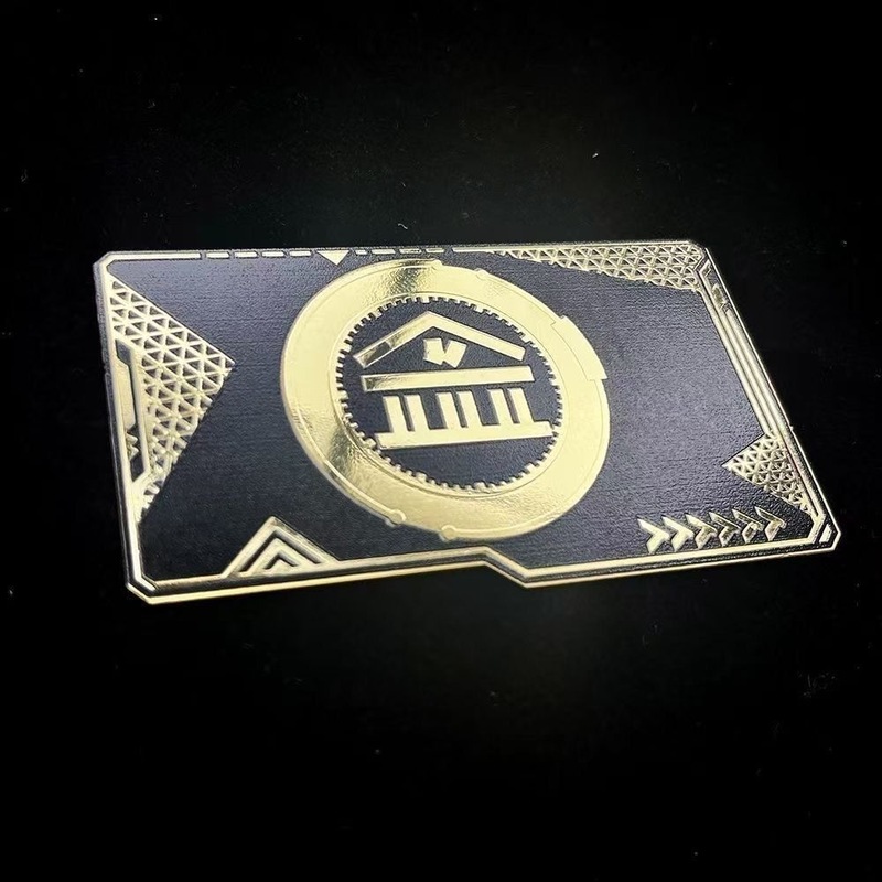 和平精英周边金库钥匙卡nfc房卡金属至尊黑卡NFC黑卡红卡黄卡启动|undefined