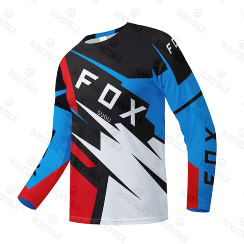 FOX (Cross-border trading), mountain off-road racing car, long-sleeve, bike, jersey 2