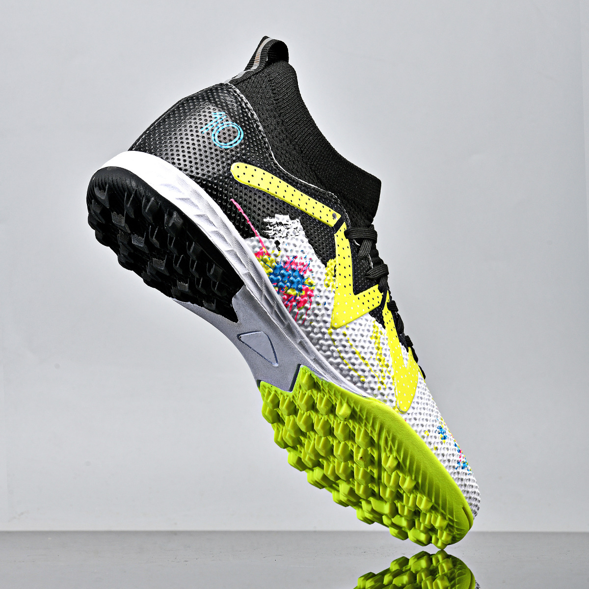 ShoeGlobe Scarpe da calcio transfrontaliere AG lunghe TF con punte rotte alte per uomo e donna, vendita diretta all'ingrosso_voghion.com