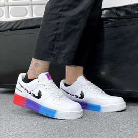 莆田鞋空军白板一号高版本板鞋男女潮流百搭休闲舒适透气运动小白