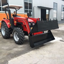 拖拉机前装载机 拖拉机前铲与后挖 拖拉机铲车