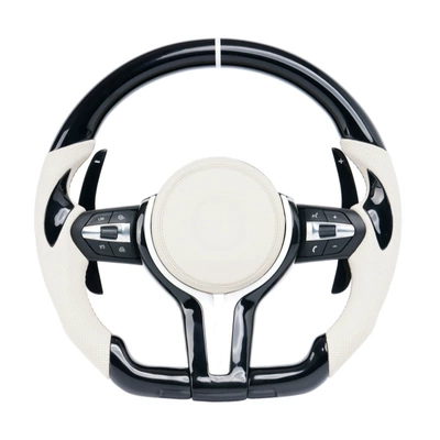 Steering wheel – perforated leather steering wheel compatible