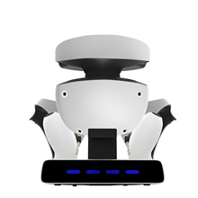 PS VR2手柄充电底座PS5手柄座充带显示灯可收纳VR头盔支架