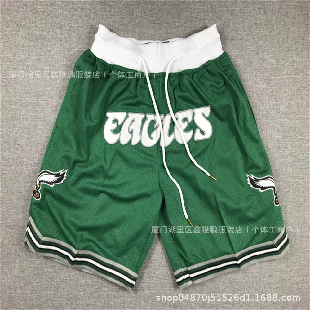 Американские карманные штаны Timberwolves NFL Lakers Clippers Bucks Heat Magic Mavericks Celtics Гортензиевые штаны