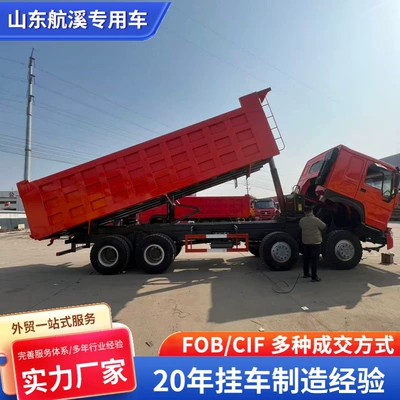 Cross-Border Howo Dump Truck Export, Yük maşınları