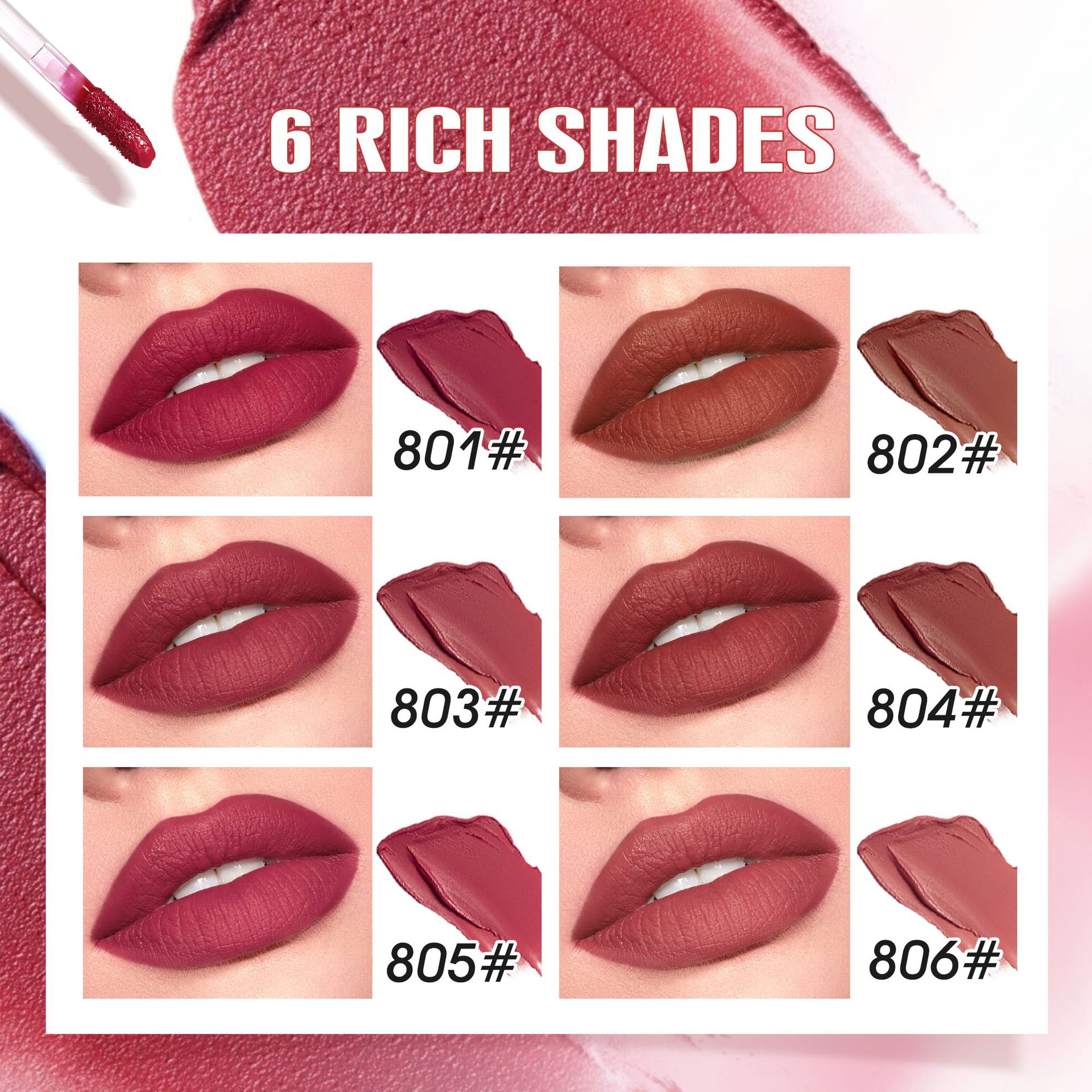 Gloss à lèvres mat velouté longue tenue couleur intense_voghion.com