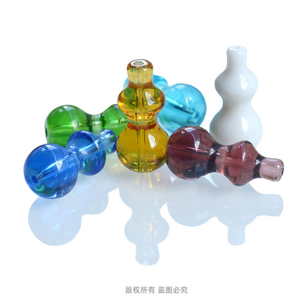 glossy glass beads