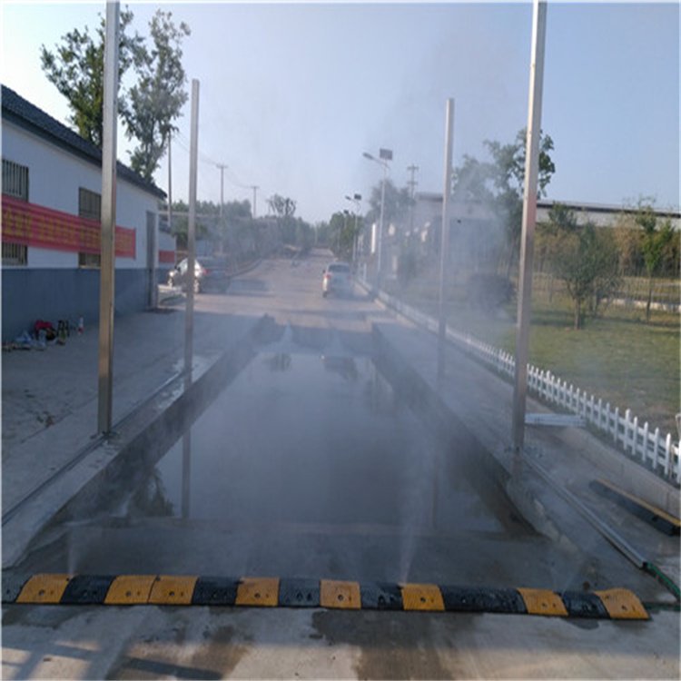 鲁鸿厂家供应 车辆消毒通道 物流园区消杀设备 医院大门消毒通道