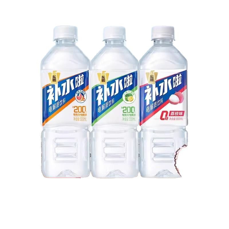 东鹏补水啦电解质水555ml柠檬味0糖0脂0卡健身电解质饮料整箱|undefined