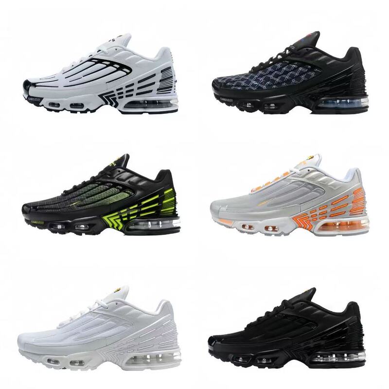 2025 New Cross-Border Tn Air Cushion Shoes Iii Export Plus 3 Sports Shoes Men's and Women's Running Shoes 2025 New Cross-Border Tn Air Cushion Shoes Iii Export Plus 3 Sports Shoes Men's and Women's Running Shoes
