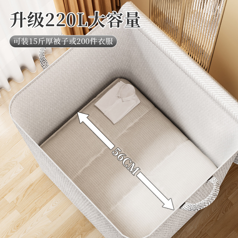 衣類専用収納袋、布団移動収納ボックス、自宅寝室収納袋、整理整頓大容量収納ボックス|undefined