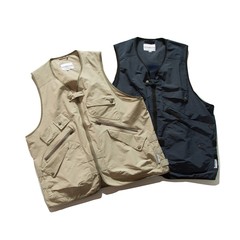 RUIIENRS x ORIGTEEN 2025 秋季新款时尚百搭工装宽松马甲0132