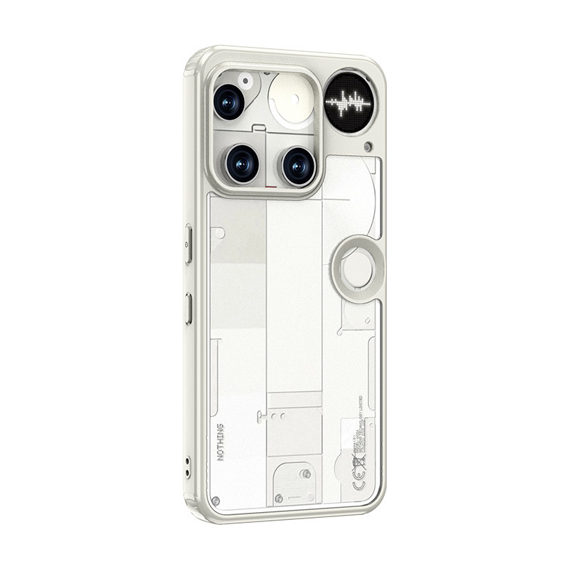适用Nothing3手机壳护甲冰晶磨砂磁吸肤感NothingPhone3手机壳|undefined