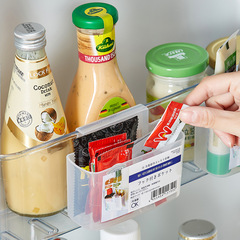 1316 Refrigerator Spice Packet Storage Box Suspended Shelf Office Supply Storage Box No Drilling Kitchen Drawer Insert