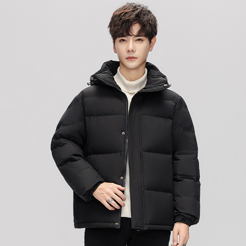 2023 nuevos hombres abajo chaqueta invierno estilo coreano moda pato blanco abajo a prueba de frío ropa de abrigo hombres y mujeres abrigo de invierno