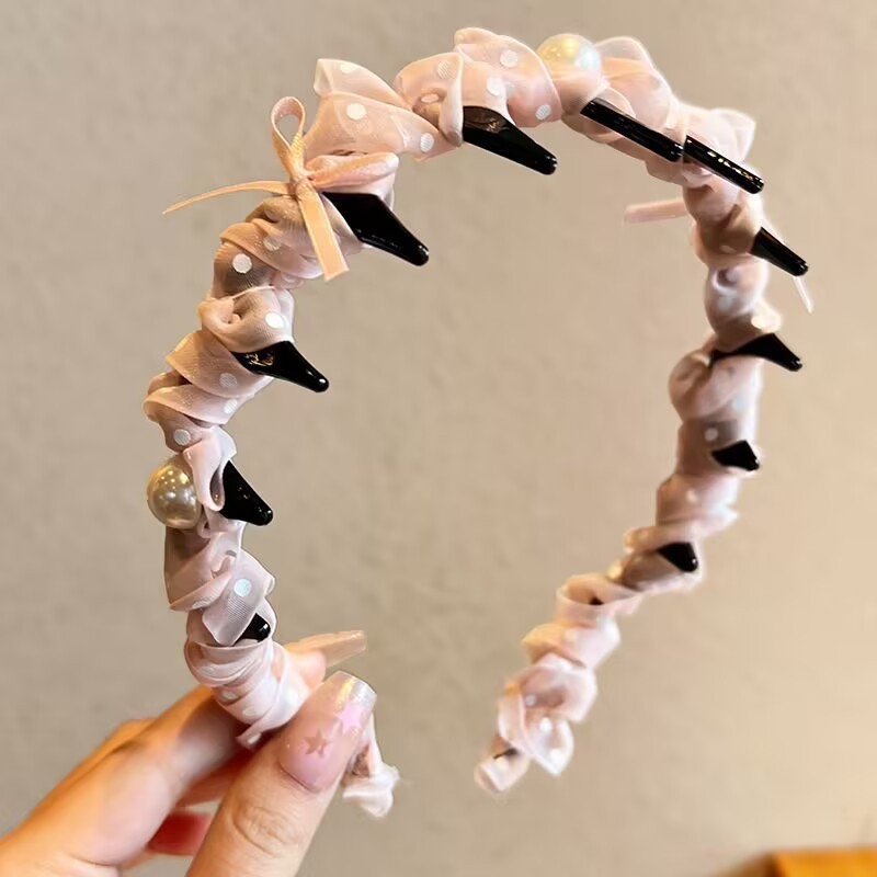 新しいレトロなラインストーンツイストヘッドバンド、ハイエンドでエレガントなヘッドバンド、ヘアピン、女性用インターネットセレブスタイルのつば広ヘアプレス洗顔フープ|undefined