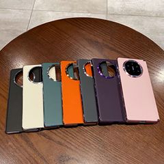 華為MateX5携帯ケース磁気吸引中軸保護X3典蔵版メッキ素皮ヒンジケース高級感を適用する