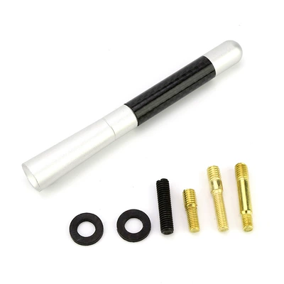 vehicle antenna | antenna modification supplies decoration - 12cm-silver-op-bag