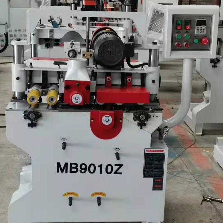 木工双面木线机双刀圆棒机 木圆棒机双面线条机 门套线开槽机