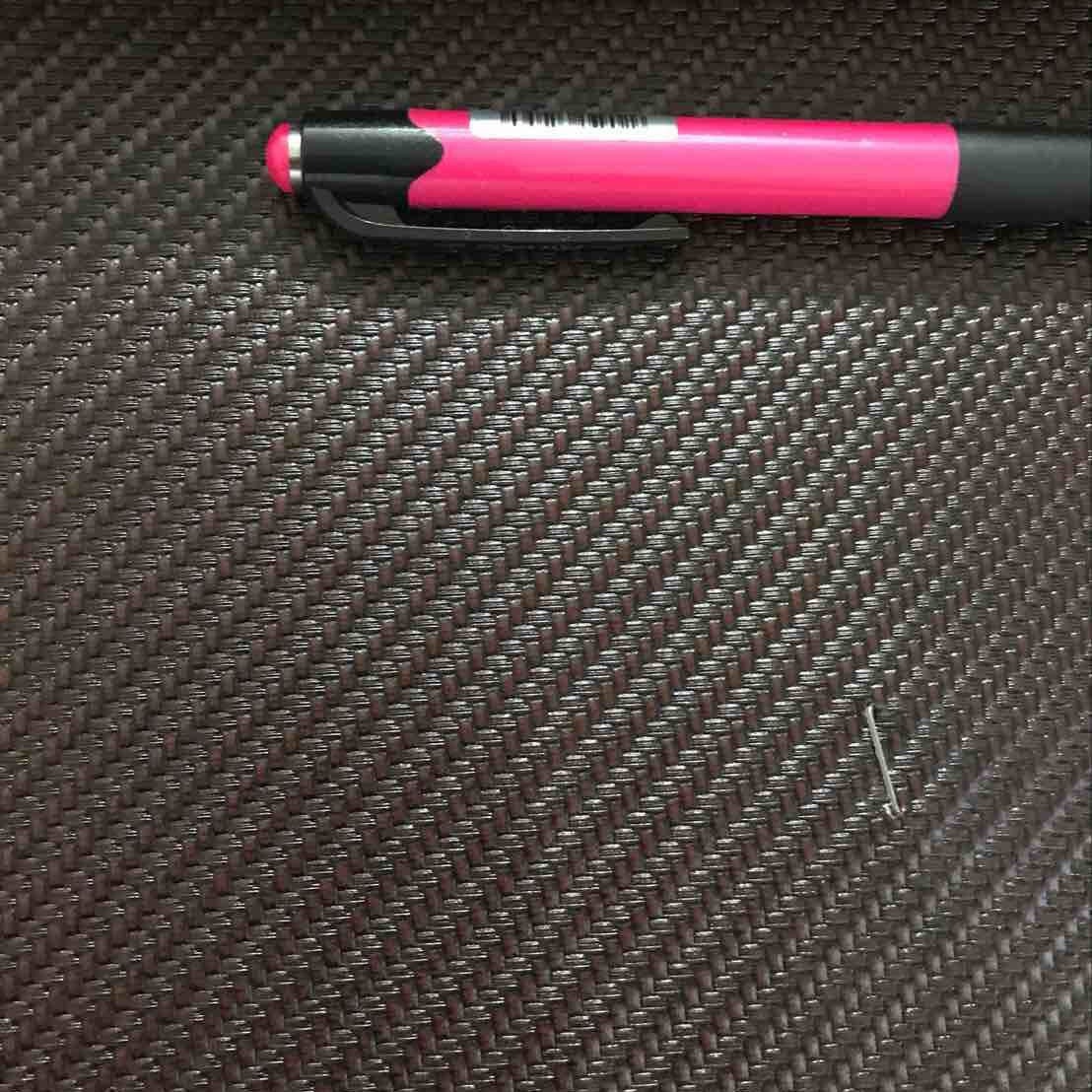 编织纹黑色针织底草席纹箱包革经典纹路人造革厂家