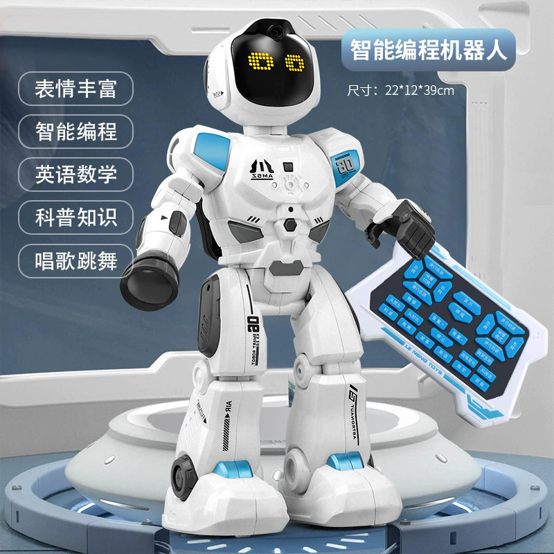 Smart popular science robot for programming, universal toy for kindergarten, training, science and technology
